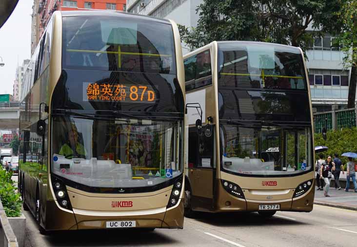 KMB Enviro500MMC ATENU1006 & Enviro500 ATENU716